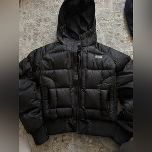 The North Face Kids Black Puffer Jacket s/p boy and girl
